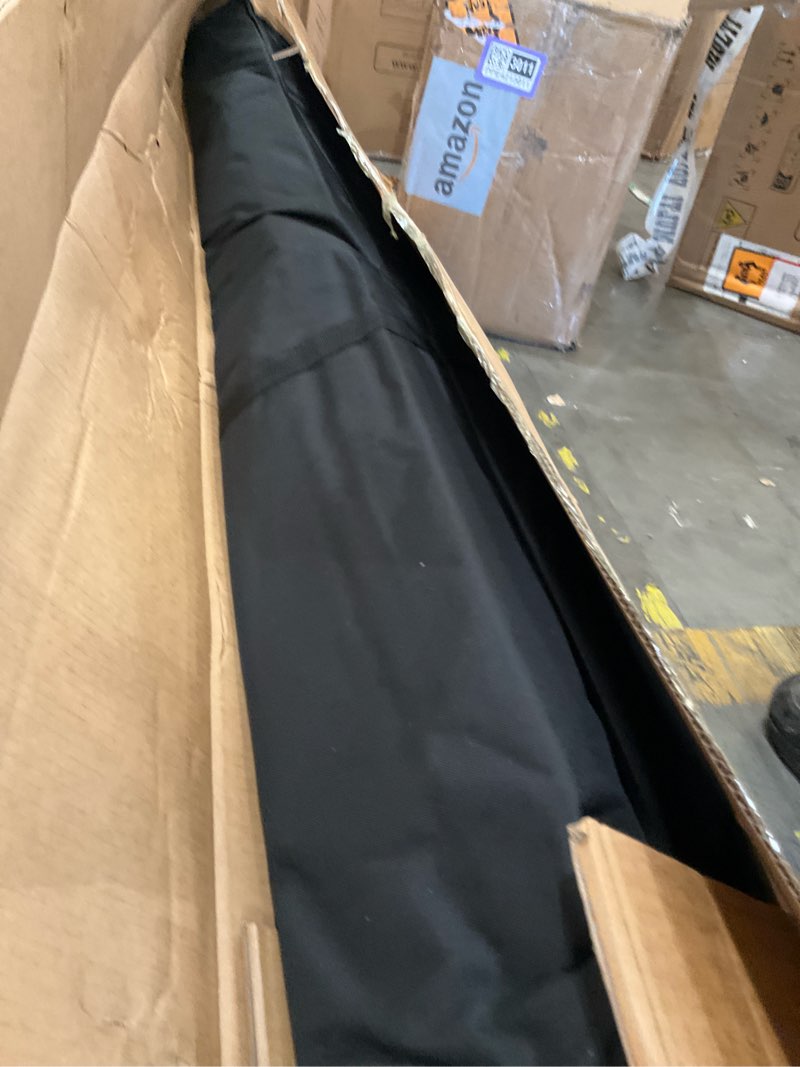 Condition photo showing As Is for 13x13ft 6-sided pop up gazebo tent?one-push setup canopy tent with removable canopy top & wind cloth