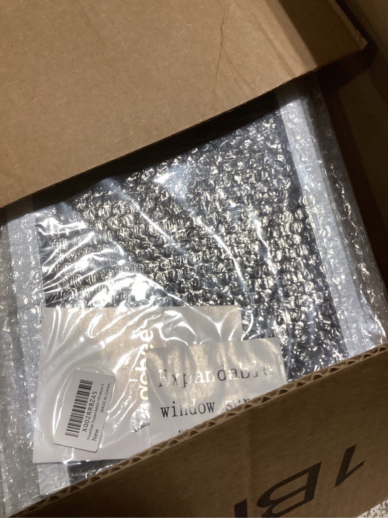 Condition photo showing Good Condition for expandable window screen, 2 pack adjustable window screen (10" h x 19" - 36" w) - small replacement window screens with frame, durable replacement screen for window 2 packs?10" h x 19" - 36" w?