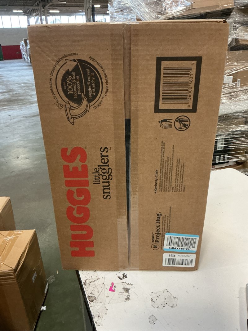 Condition photo showing New/Like New for Huggies Size 4 Diapers, Little Snugglers Baby Diapers, Size 4 (22-37 lbs), 150 Count (6 Packs of 25), Packaging May Vary Size 4 150