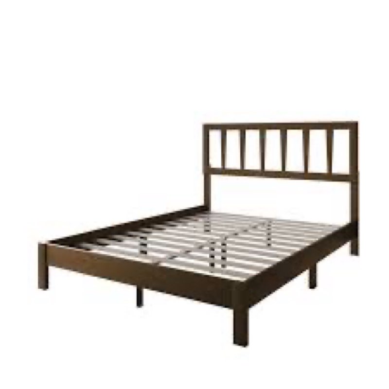 Morsly Solid Wood Platform Bed