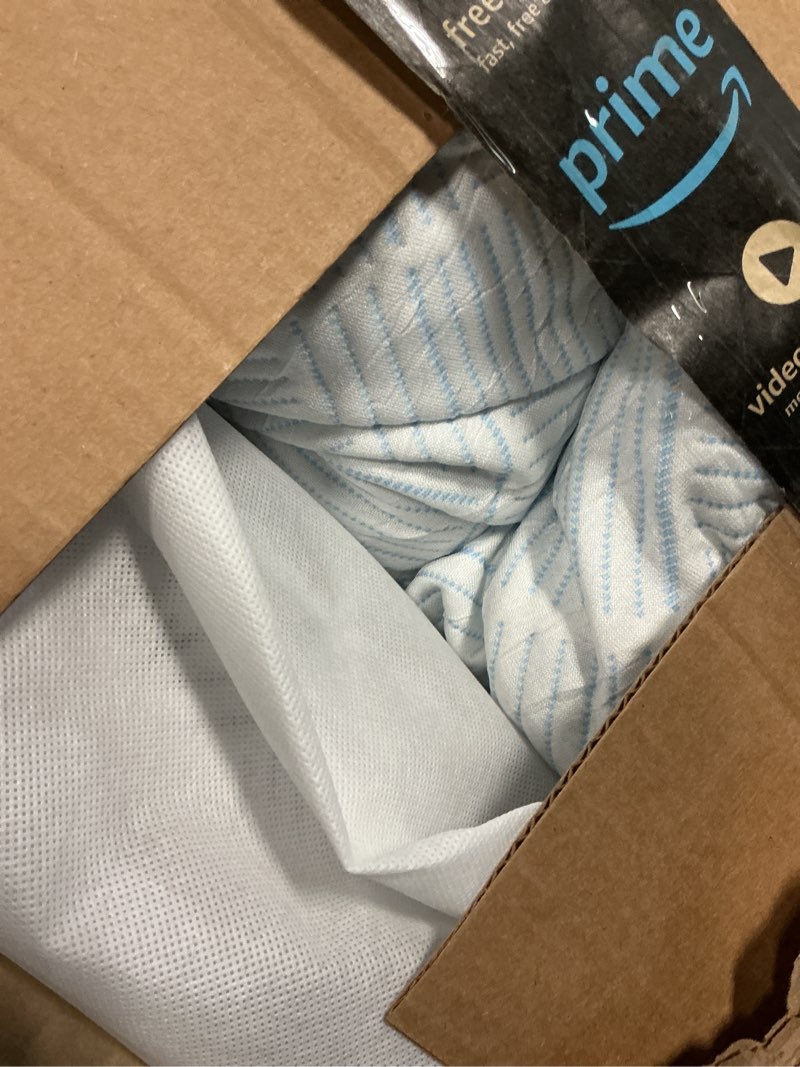 Condition photo showing As Is for Sylvaris Shredded Memory Foam Cooling Soft Bamboo Viscose Pillows Queen Size Set of 2, Adjustable Hypoallergenic Hotel Quality Pillows for Back, Stomach and Side Sleeper, Oeko-TEX Certified Queen (Pack of 2)