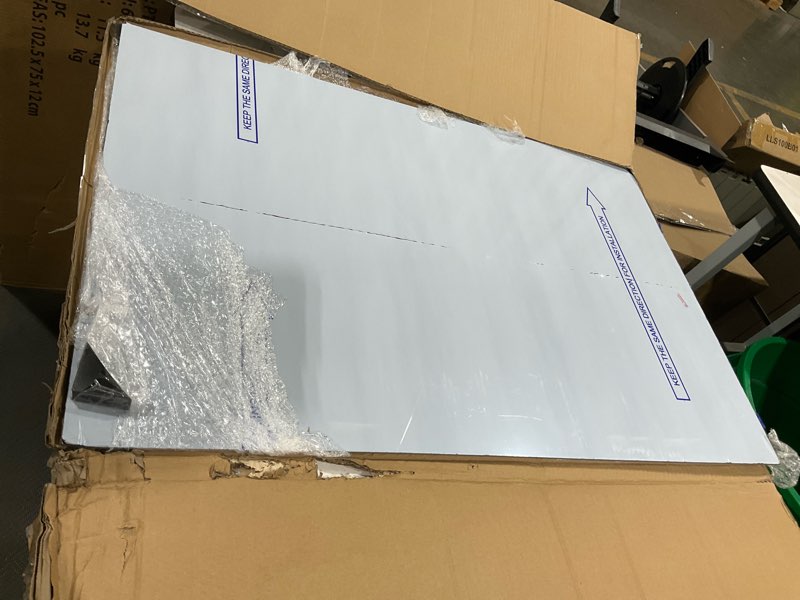 Condition photo showing As Is for blulu 2 pcs aluminum composite panel, 1/8" thick rectangle aluminum plastic composite sheet plate for industry crafting handcraft diy projects (36"x24") 2 36"x24"
