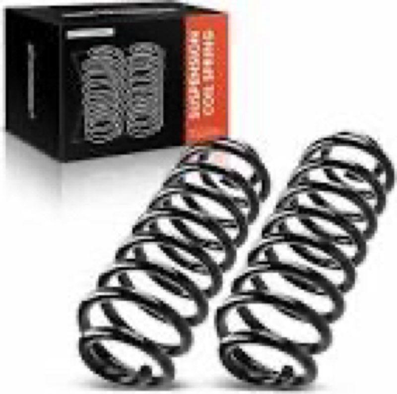 a-premium 2pcs rear suspension coil spring set compatible with chevrolet tahoe suburban 1500 avalanc