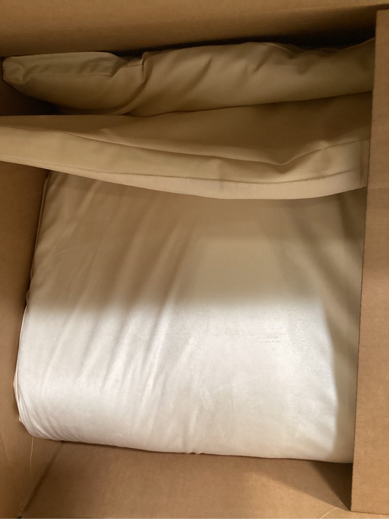 Condition photo showing Good Condition for waterproof baby play mat for floor 1.3"thick memory foam 59*59 cushion playpen playmat tummy time crawling mat nursery rug pad mattress create soft & safe area for infants,toddler,kids,beige beige 59*59