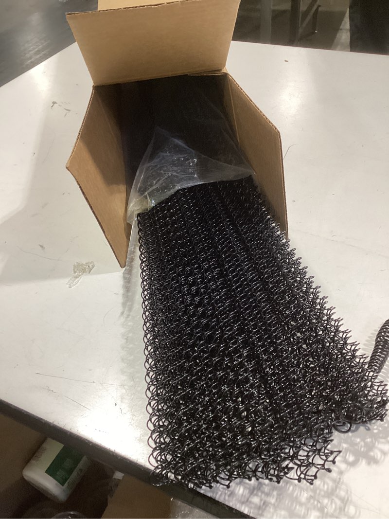 Condition photo showing Good Condition for Fireplace Screen Mesh -18x24 Inch Fireplace Mesh Cuntain for Fire Stove Spark Guard, Hearth Metal Replacement Hanging Curtain (2 Pcs)