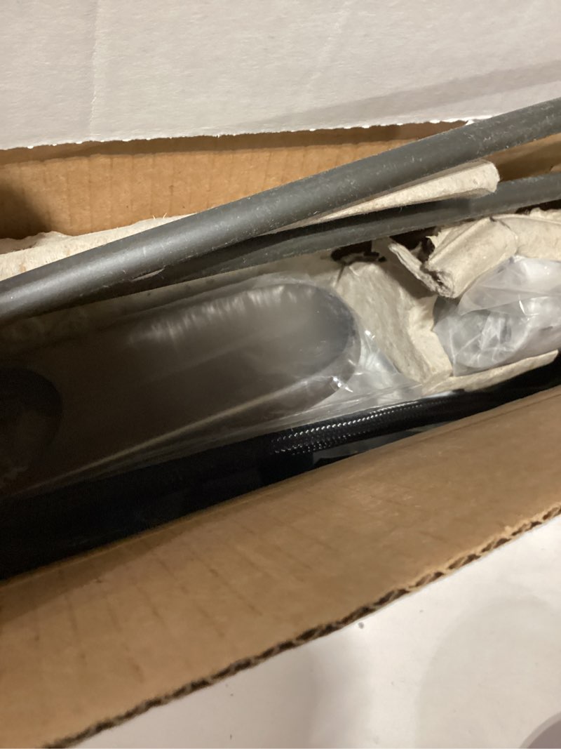 Condition photo showing As Is for Delta Leland Brushed Nickel Touch Kitchen Faucet with Pull Down Sprayer, Traditional Single Hole Touch On Kitchen Sink Faucet, Single Handle, Arctic Stainless 9178T-AR-DST Touch Arctic Stainless