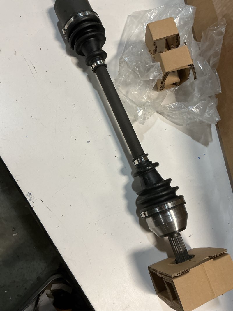 Condition photo showing New/Like New for Front Left/Right CV Axle Shaft (for unknown make and model)(similar to stock photo)