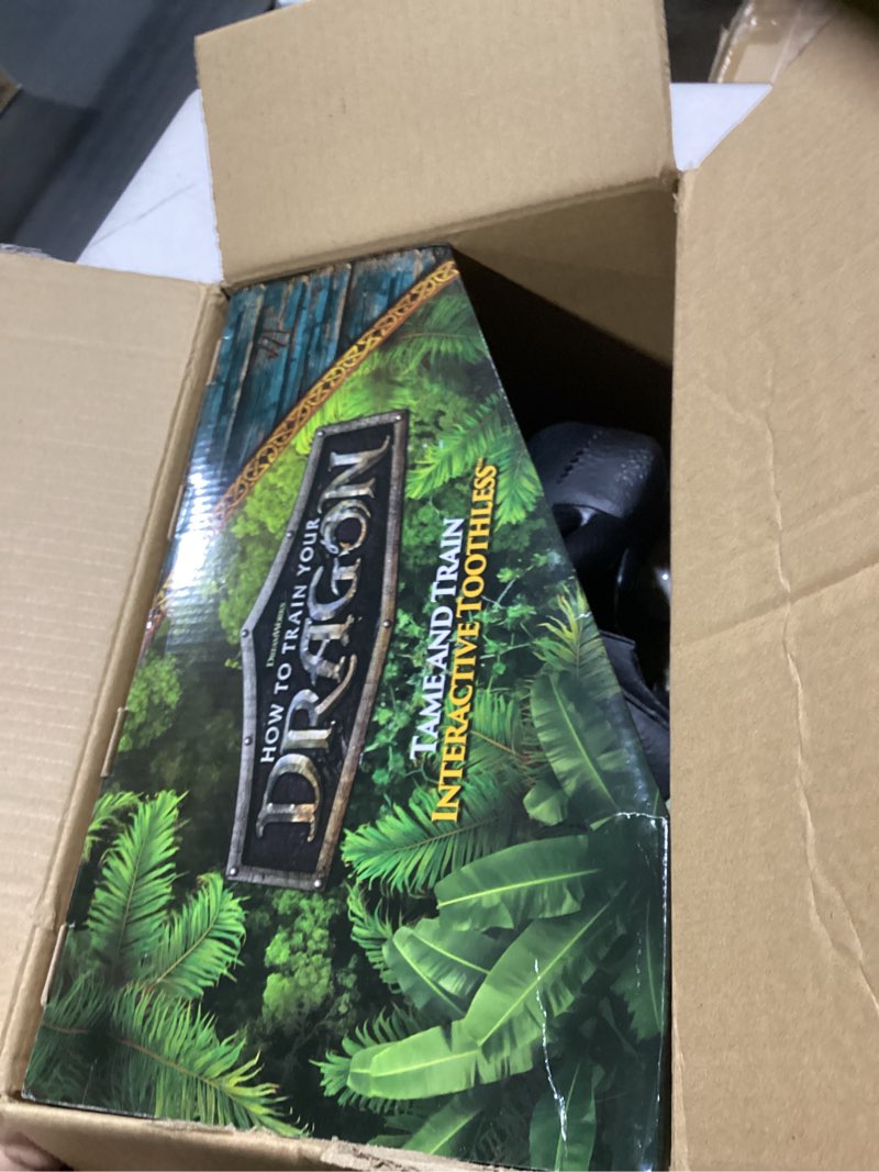 Condition photo showing Good Condition for Dreamworks Dragons How to Train Your Dragon, Tame & Train Interactive Toothless with 60 Sounds & Reactions, Kids Toys for Boys & Girls Ages 4 & up