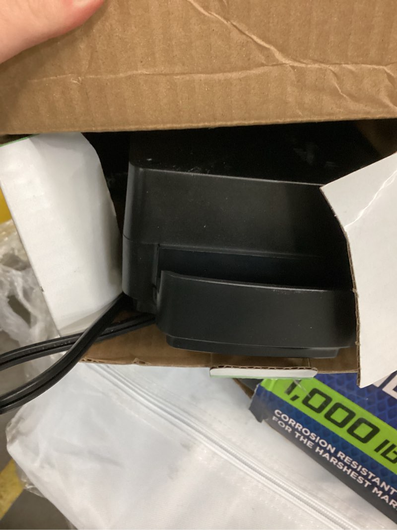 Condition photo showing As Is for pen+gear 6-sheet strip cut credit card & paper shredder, black