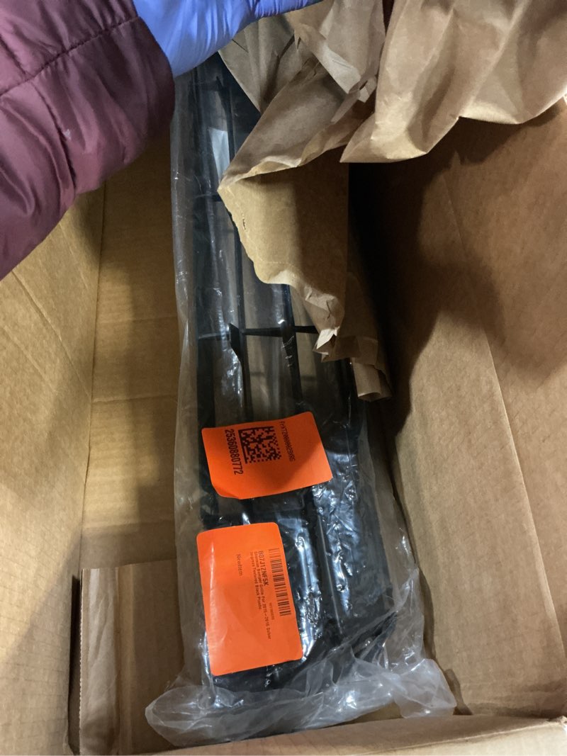 Condition photo showing Good Condition for Bumper Grille For 2015-2016 Subaru Impreza Textured Black Plastic