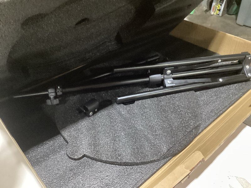 Condition photo showing As Is for IFOOTAGE A400 Round Base Monopod, 79'' Photography Light Stand Flat Base, Aluminum Studio Stand Camera Tripod Monopod for DSLR Camera, Light, Live Streaming, Vlogging, Payload 10KG/22LBS A400-1 Pack