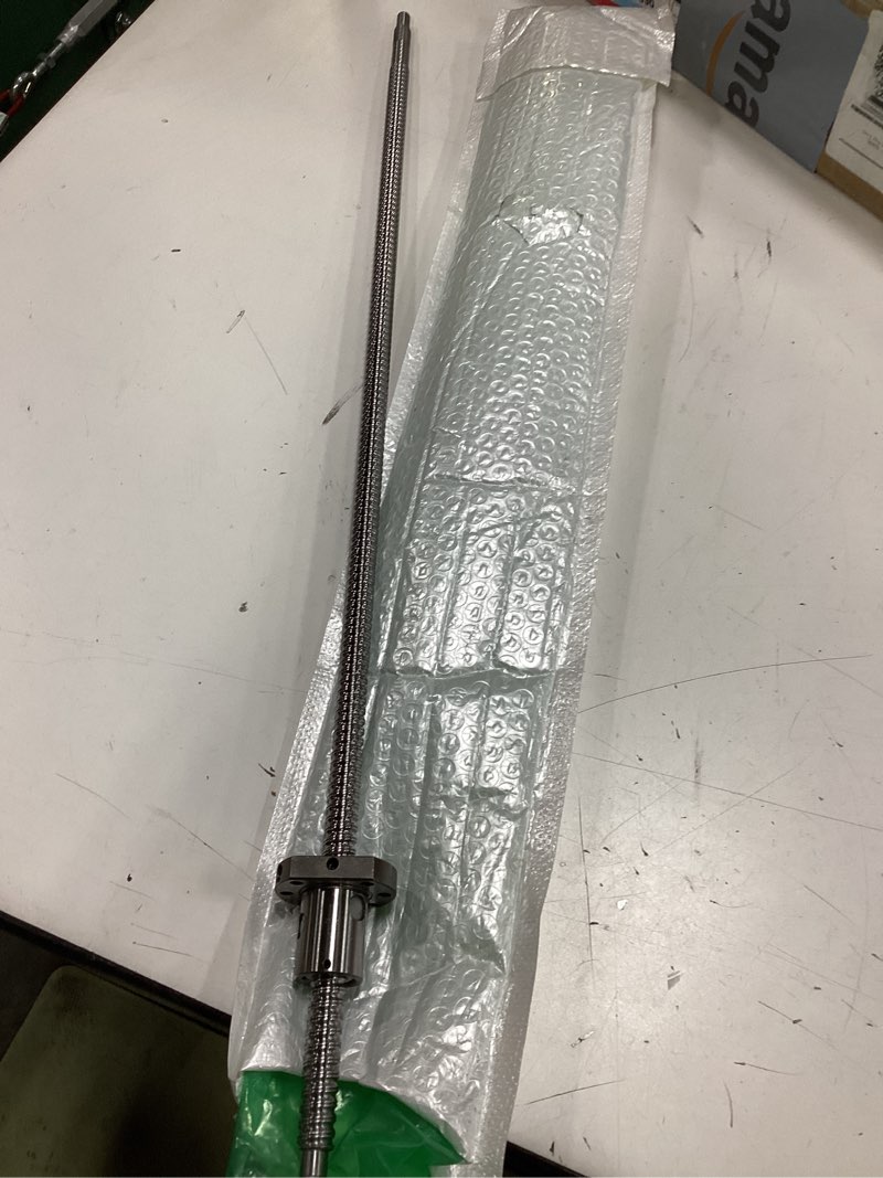 Condition photo showing Good Condition for 150mm sfu1605 ball screw set, rm1605 ball screw with metal ball screw nut and set bk/bf12 for cnc machine,diameter 16mm,5mm lead (diameter 16mm, 150mm) diameter 16mm 150mm