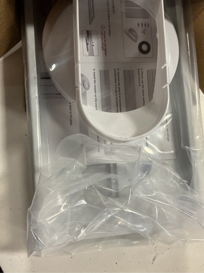 Condition photo showing New/Like New for yoleshy portable air conditioner window kit with coupler adjustable window seal for ac unit, sliding ac vent kit for 5 inches exhaust hose