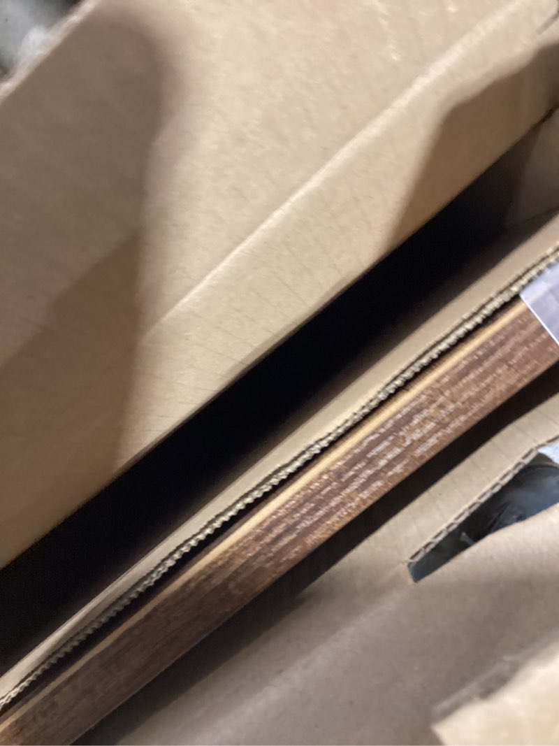 Condition photo showing Good Condition for firjoy closet shelf with hanging rod, heavy duty (black, 1 pack 11.8" x 31.4")