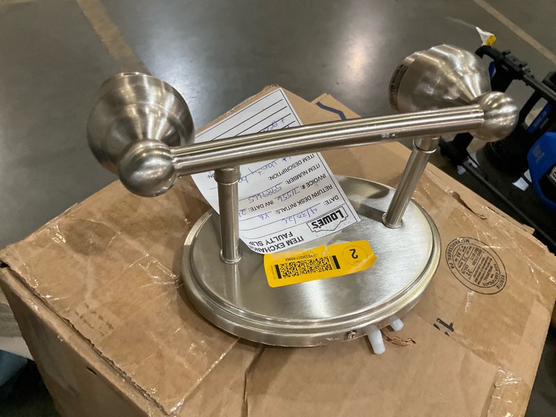 Condition photo showing As Is for wall mounted light fixture