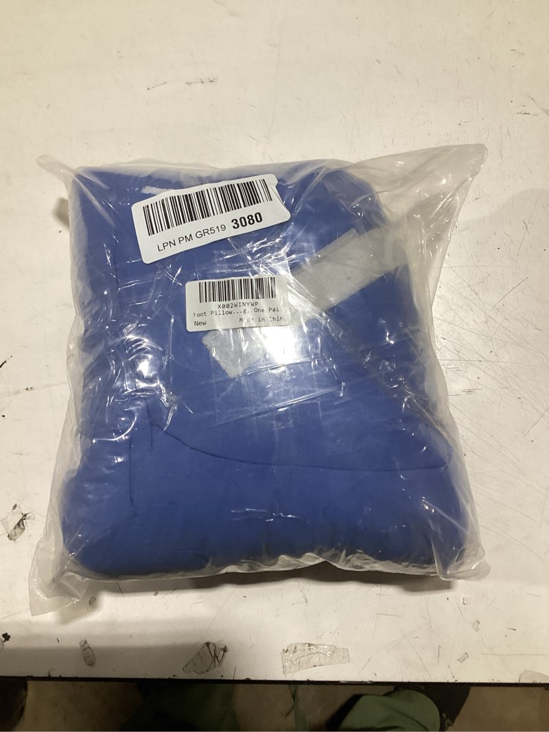 Condition photo showing Good Condition for heel cushion foot pillow protector for pressure sore ulcer relief, adjustable feet support boot for swollen soreness healing elderly bedridden for bed wheelchair, 2pcs