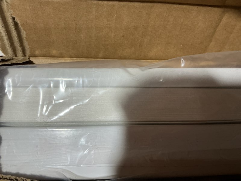 Condition photo showing Good Condition for lazblinds cordless cellular shades, no tools no drill light filtering honeycomb shades pleated blinds for windows, 20'' w x 36'' h, white light filtering-white 20'' w x 36'' h
