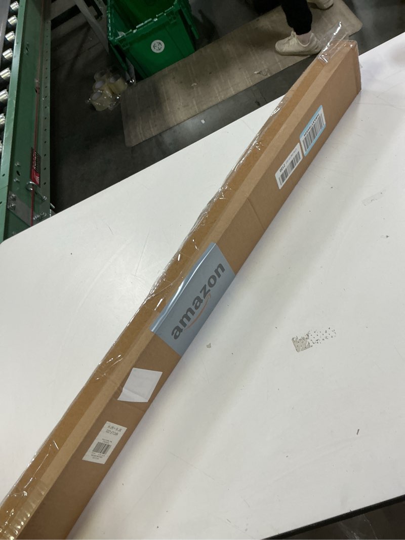 Condition photo showing New/Like New for LazBlinds Cordless Cellular Shades, No Tools No Drill Light Filtering Honeycomb Shades Pleated Blinds for Windows, 36'' W x 64'' H, Dark Grey Light Filtering-dark Grey 36'' W x 64'' H