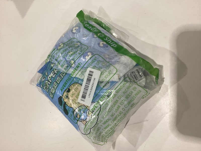 Condition photo showing As Is for disposable dog diapers absorbent soft puppy doggie diapers for female dogs with stretchy waist puppy diaper in heat period excitable urination (s 10pcs) s(waist 8.2"-15.1") 10.0