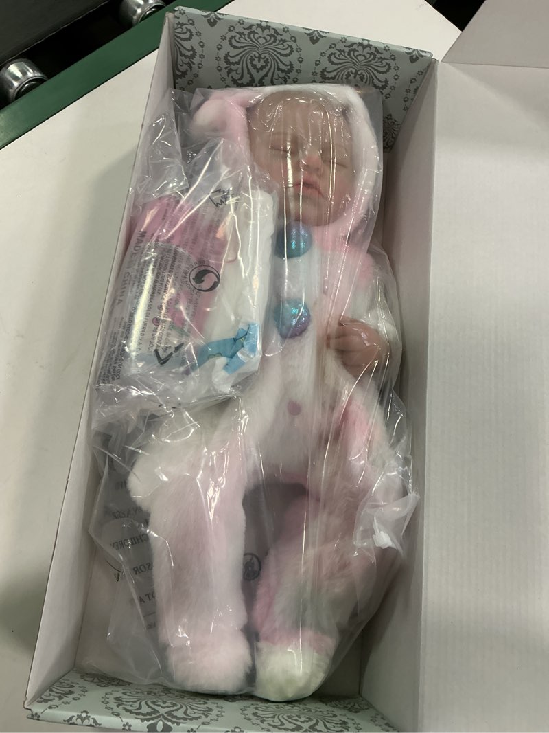 Condition photo showing Good Condition for Cloveray Reborn Baby Dolls – 20 Inch Real Baby Dolls That Look Real, Full Body Vinyl Girl Doll in Fa