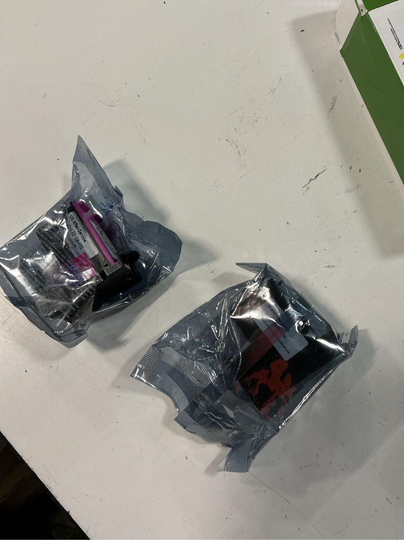 Condition photo showing New/Like New for 67xl ink cartridge replacement for hp 67 xl remanufactured for hp ink 67 67xl for deskjet 2755e 2700 2855e 2800 2752 2742e 4155e 4255e 4100 envy 6055 6055e 6455e printer (1 black,1 tri-color)