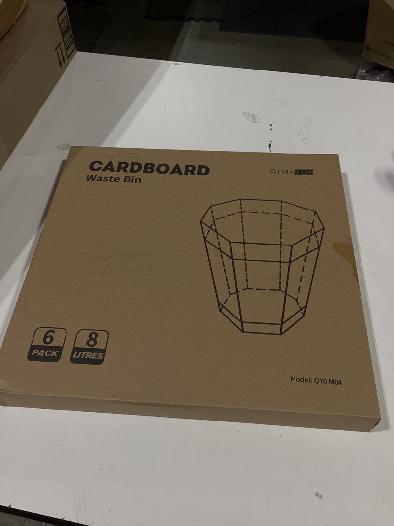 Condition photo showing Good Condition for cardboard waste bin (6 pack)