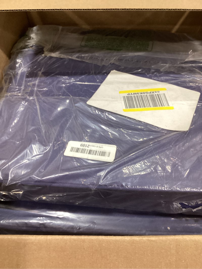 Condition photo showing Good Condition for Favoyard Outdoor Chair Cushions 19"x19"x2" Set of 4 Waterproof Seat Cushion for Patio Furniture with 3-Year Fade Resistant Removable Cover Attach Straps Hidden Zipper Round Corner for Yard Garden Navy Blue 19 x 19 Inch