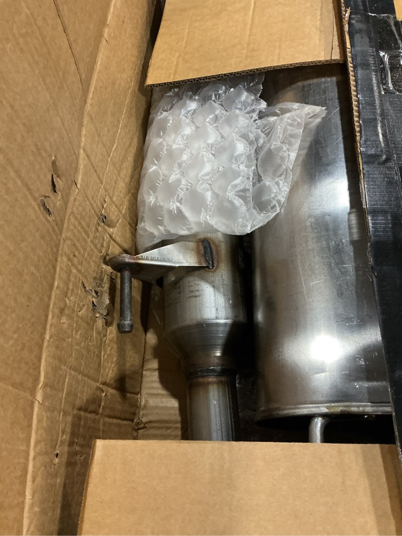 Condition photo showing As Is for Exhaust System Muffler Resonator Pipe Kit Replacement Parts for Toyota Camry 2.4L 2002 2003 2004 2005 2006, EPA Compliant