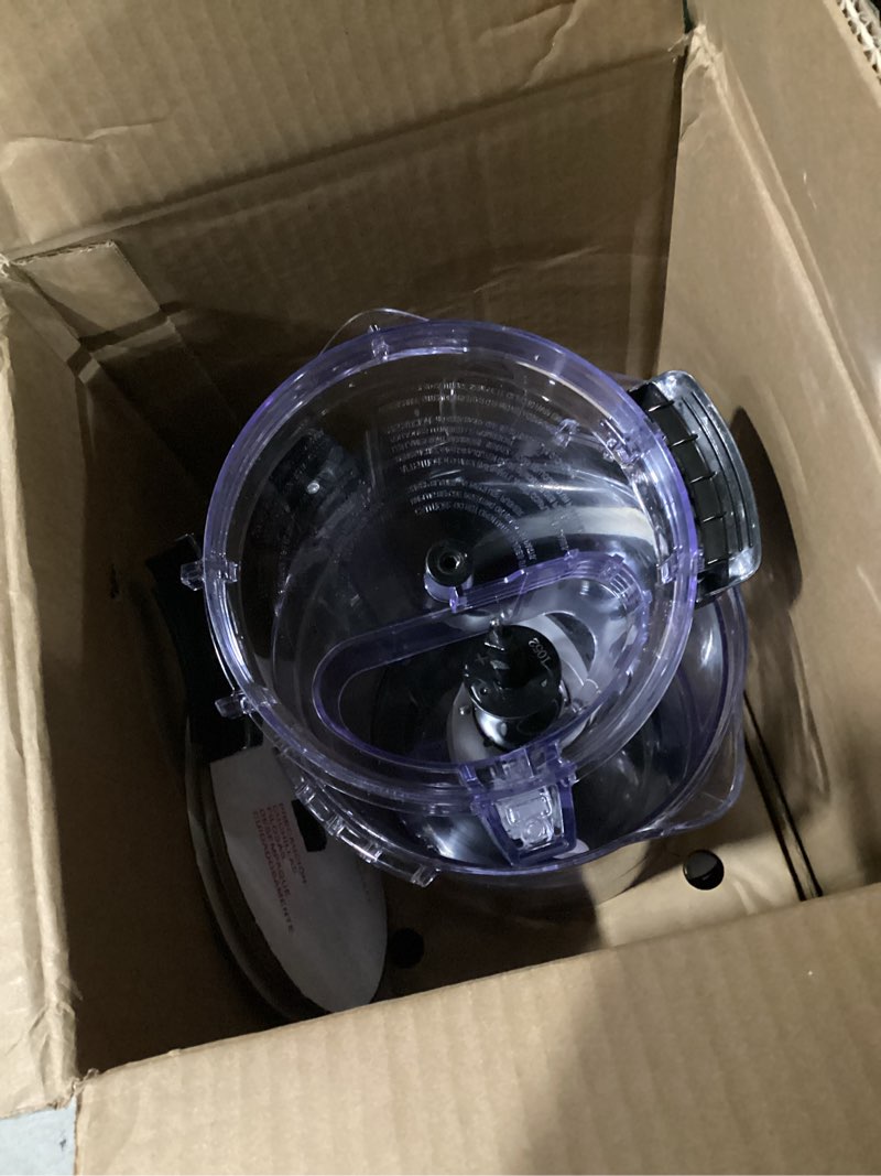 Condition photo showing Good Condition for Hamilton Beach 12-Cup Stack & Snap Food Processor & Vegetable Chopper  Black (70725A)