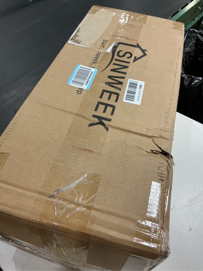 Condition photo showing New/Like New for SINWEEK Memory Foam Folding Mattress, 4 Inch Foldable Trifold Mattress Topper, CertiPUR-US Certified Guest Bed with Cooling Cover & Waterproof Lining Twin (75" x 38") 4 Inch With Bag