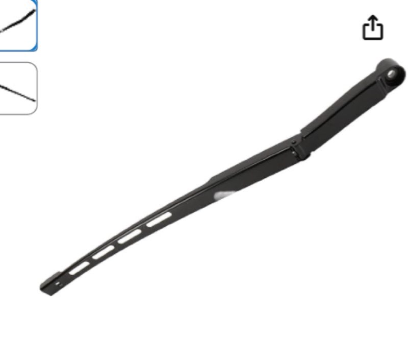 Genuine Parts 23104651 Driver Side Windshield Wiper Arm, 23.704 in