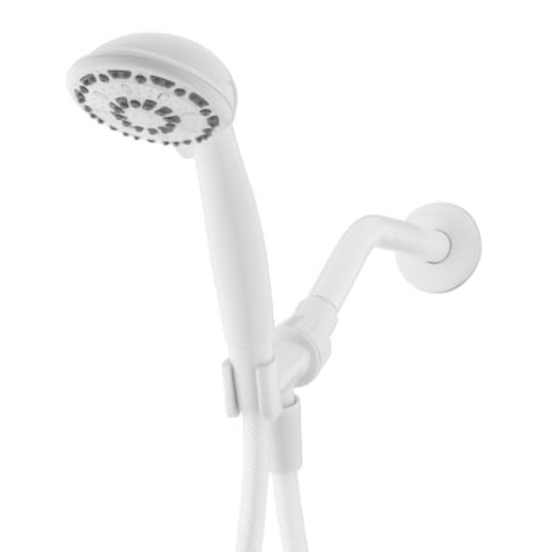500+ bought last week project source 3 -spray white 2.5-in round handheld shower head 1.8 gpm
