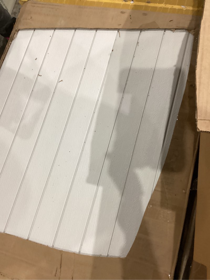 Condition photo showing Good Condition for yitahome 230 gallon large deck box with divider & side handles, outdoor double-wall storage for patio furniture cushions, garden pool accessories, water resistant & lockable white 230 gallon