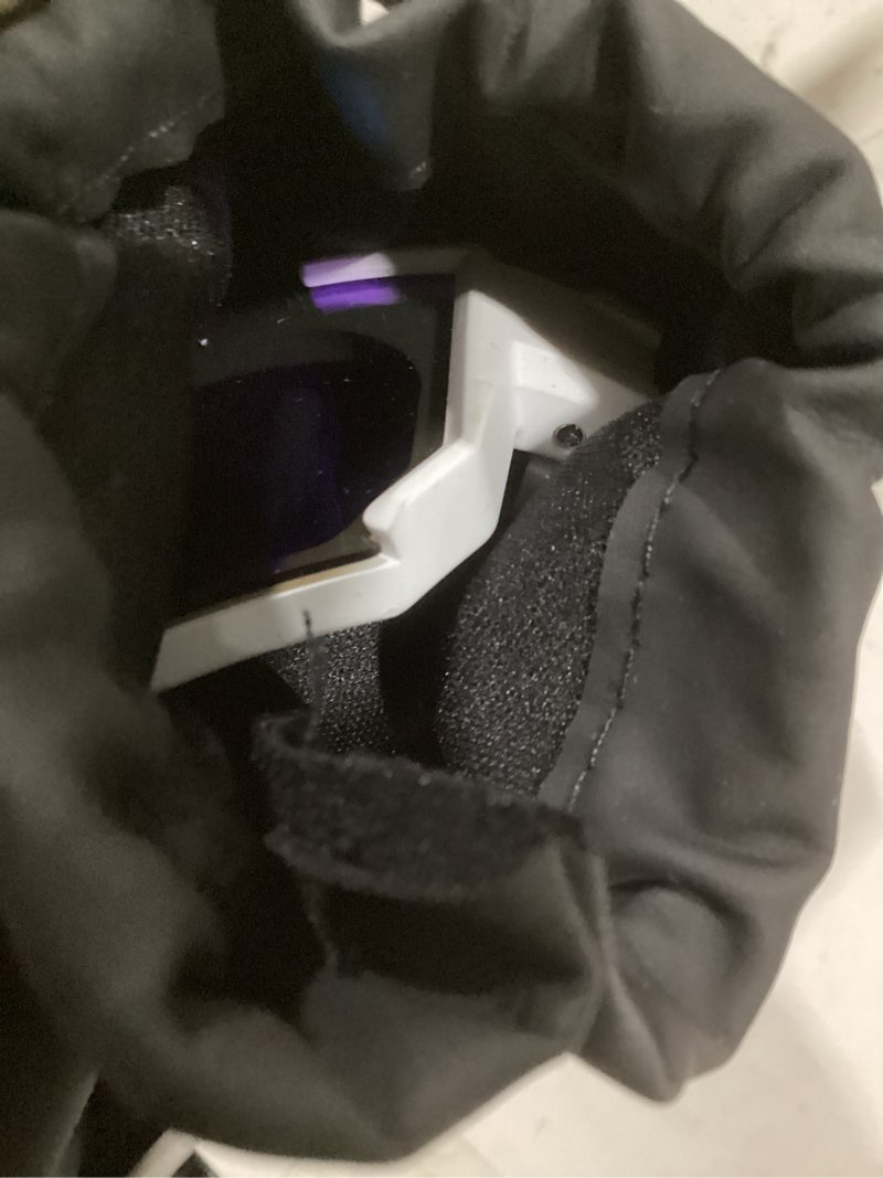 Condition photo showing New/Like New for ai smart glasses with camera 4k, video recording glasses with camera, polarized sports sunglasses with eis stabilization, dual mic noise canceling, ip66, chatgpt enabled arctic blue ice