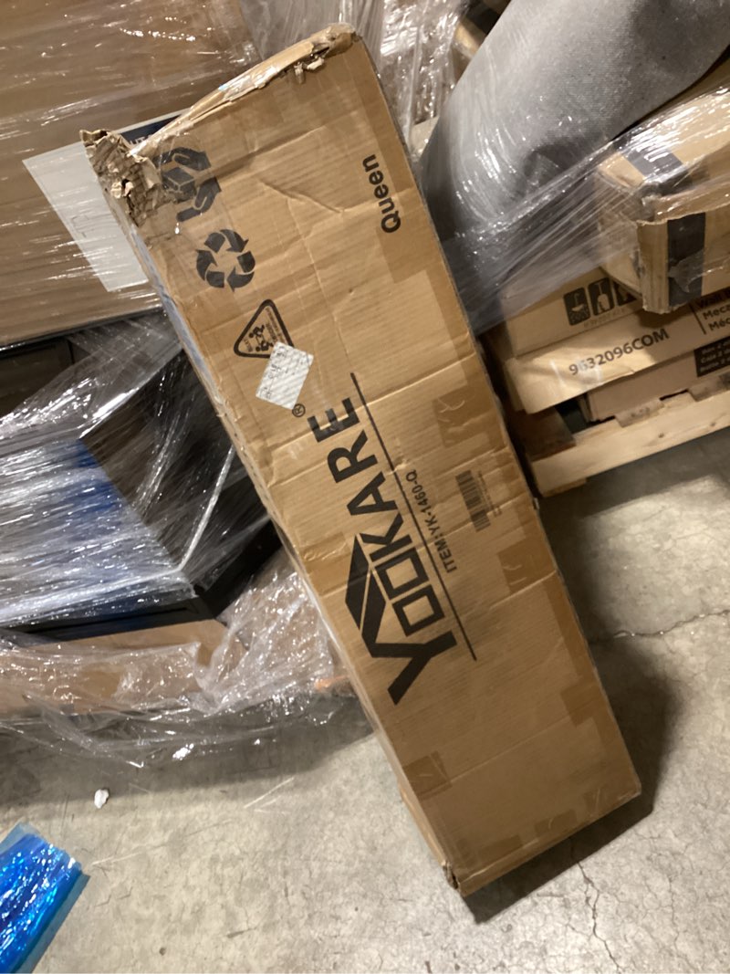 Condition photo showing New/Like New for 14 Inch 4000lbs Heavy Duty Support Basic Bed Frame/Mattress Foundation/Box Spring Replacement/Steel Slat Platform/Easy to Assemble/with Storage/Noise Free, Queen Queen 14 Inch