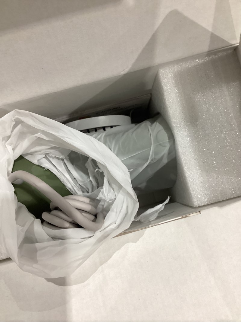 Condition photo showing Good Condition for hilife steamer for clothes, 1100w clothes steamer with large 300ml tank, handheld clothing steamer, fabric wrinkle remover, portable & compact travel size garment steamer only for 120v (green) 6-green