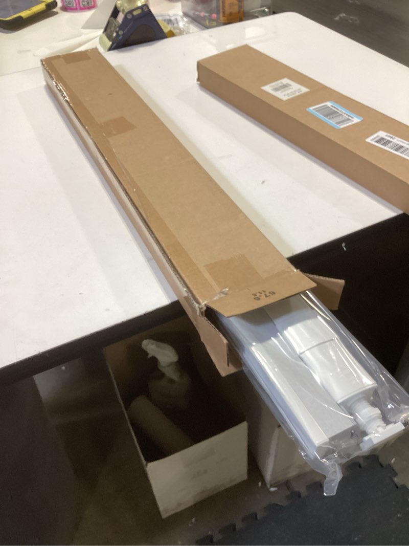 Condition photo showing New/Like New for lazblinds no tools no drill cordless cellular shades, blackout light blocking honeycomb shades for home, thermal insulation blinds for windows, 27" w x 36" h, white blackout-white 27" w x 36" h