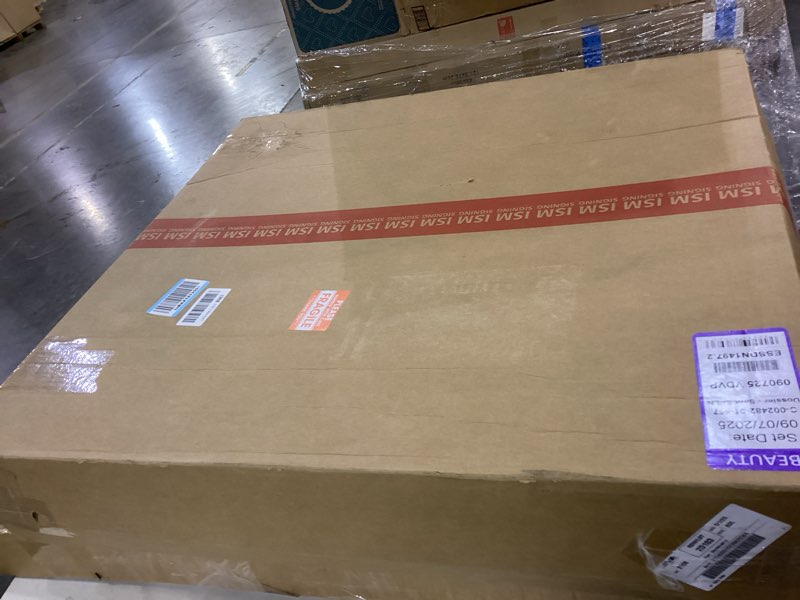 Condition photo showing As Is for Suidia Irregular Wall Mirror, 36"x24" Bathroom Mirror Asymmetrical Mirrors Artistic Mirrors Decorative for Living Room Bedroom Bathroom Hallway Entryway, Black, Cloud Style 36"L x 24"W Cloud Style Black