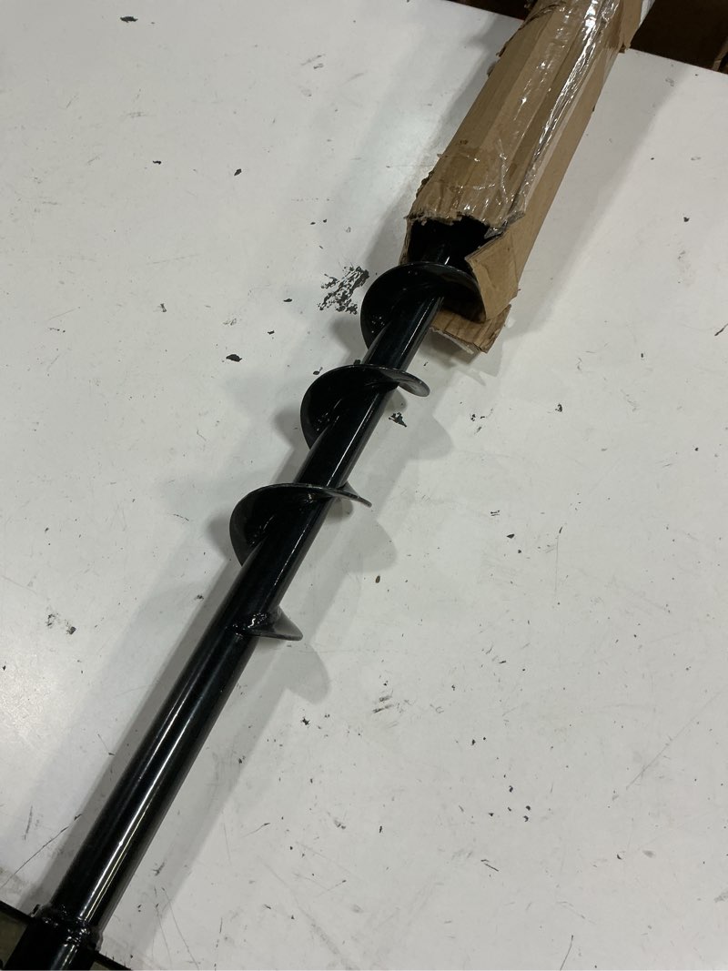 Condition photo showing Good Condition for bulb planter tool, 2.36 x 31.5 heavy-duty garden auger drill bit for planting, tungsten carbide ground hole digger, bulb planting auger for drill & cordless garden drill
