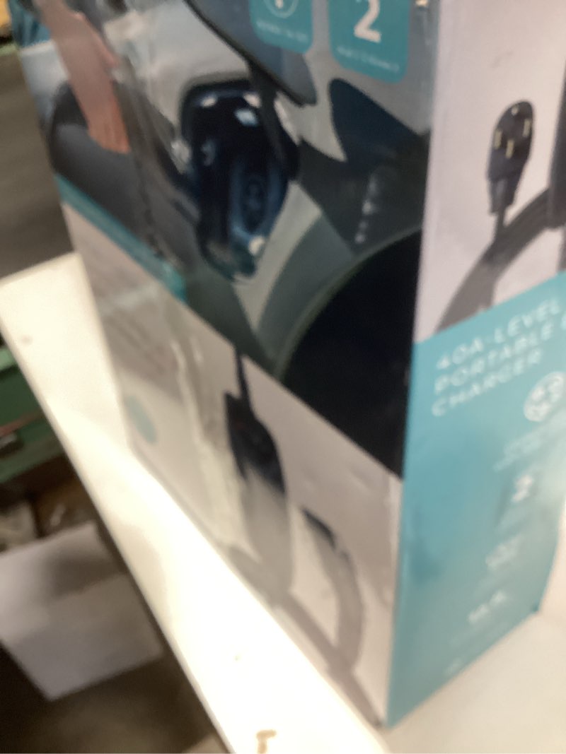 Condition photo showing New/Like New for lectron level 2 ev charger - etl certified, 240v, 40 amp, nema 14-50 plug, 16 ft extension cord & j1772 cable- portable electric car charger for j1772 evs and plug-in hybrid vehicles 40a nema 14-50