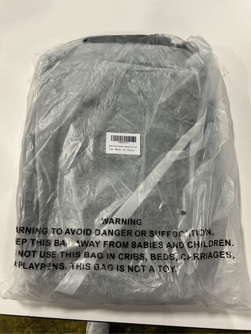 Condition photo showing New/Like New for Business Backpack for Commute, 15.6 Inch Laptop Backpacks with USB Charging Port for Work Travel Black