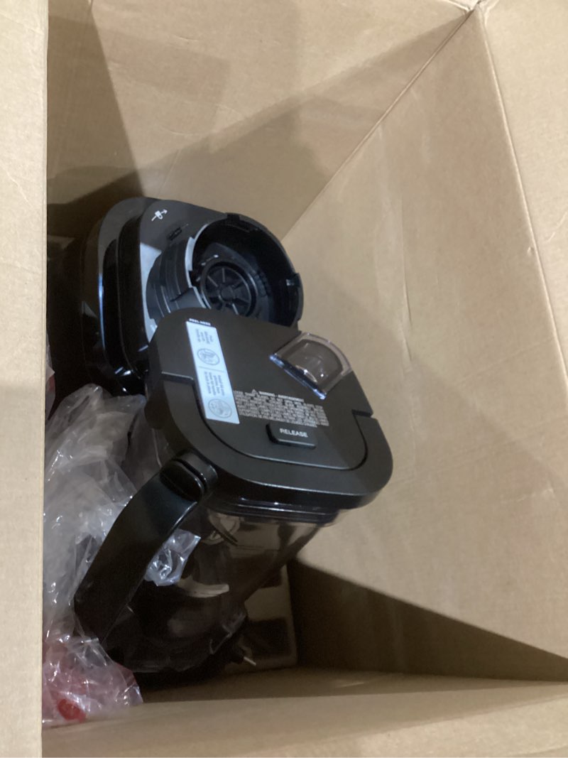 Condition photo showing As Is for ninja kitchen system | all-in-one food processor & blender | with 8-cup bowl & (1) 24 oz. to-go cup | for smoothies, cookie dough, salsas, cole slaw & more | 1800 watt | black | tb401 blender + bowl + (1) 24-oz. cup