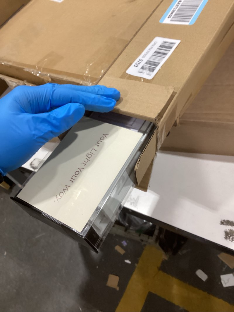 Condition photo showing Good Condition for Allesin Zen No Drill Blinds for Windows Blackout Cordless Cellular Shades Honeycomb Blinds Pull Down, Free Stop Easy Install for Home and Office, Light Filtering, White, 46" W x 48" H White-light Filtering 46"W x 48"H