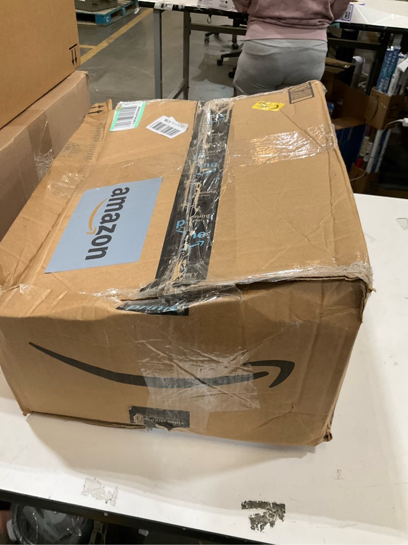 Condition photo showing As Is for Air Mattress Full with Built in Pump,18''Inflatable Mattress of Upgraded Vertical Beams,Self Inflatable/Deflation Blow Up Mattress in 3 Mins,Flocked Top Airbed with Carry Bag for Home, Camping