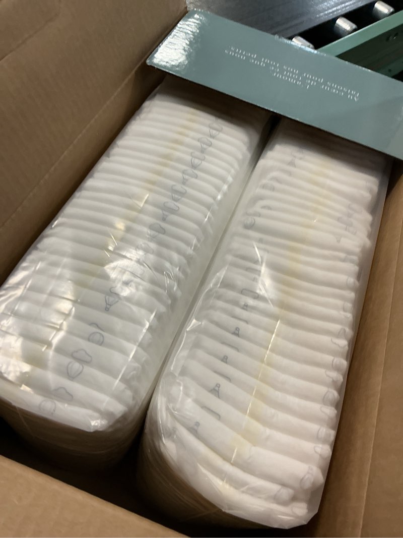 Condition photo showing New/Like New for pampers amore, size 2 (10-22 lbs), 74 count, our best diaper – hypoallergenic & fragrance free, up to 100% leakproof, soft as cashmere size 2 74