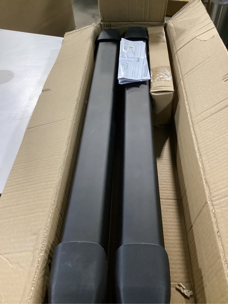 Condition photo showing Good Condition for Ski Rack for Car Roof, Ski Rack Carrier with Sliding Design, Ski & Snowboard Roof Rack with Anti-Theft Lock, Holds 6 Skis or 4 Snowboards, Aluminum Ski Roof Rack, Fits Most Crossbars