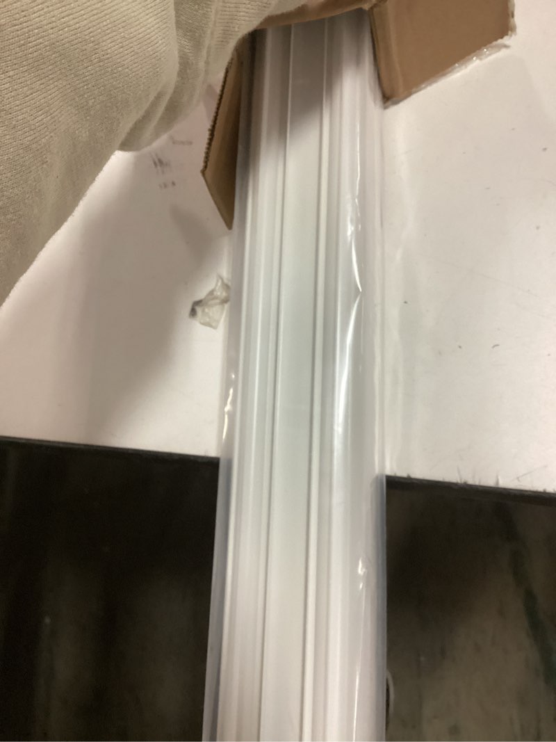 Condition photo showing New/Like New for 2 Sets Door Sweep Plastic PVC 1 3/4" x 36" Slide on Bottom Exterior Door Seal Strip for Weather Stripping Draft Stopper (White) 2 White