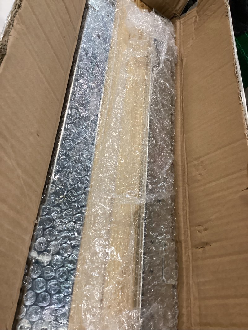 Condition photo showing As Is for Sintuff 4 Set Wooden Pull out Tray Cabinet Organizer Soft Close Roll out Shelves for Kitchen Cabinets Fully Assembled Slide Pantry Shelves (18'' X 21'')