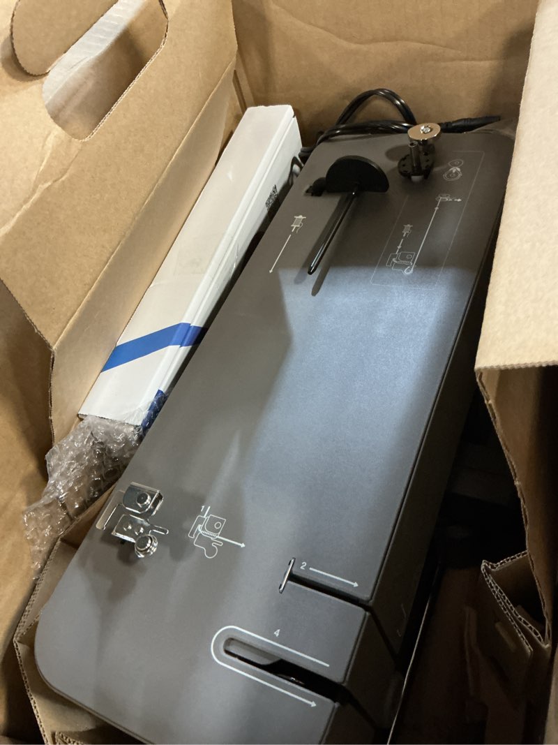 Condition photo showing As Is for Brother Skitch Single-Needle Embroidery Machine powered by the required Artspira mobile app, 4” x 4” Embroidery Area, Bluetooth Connected