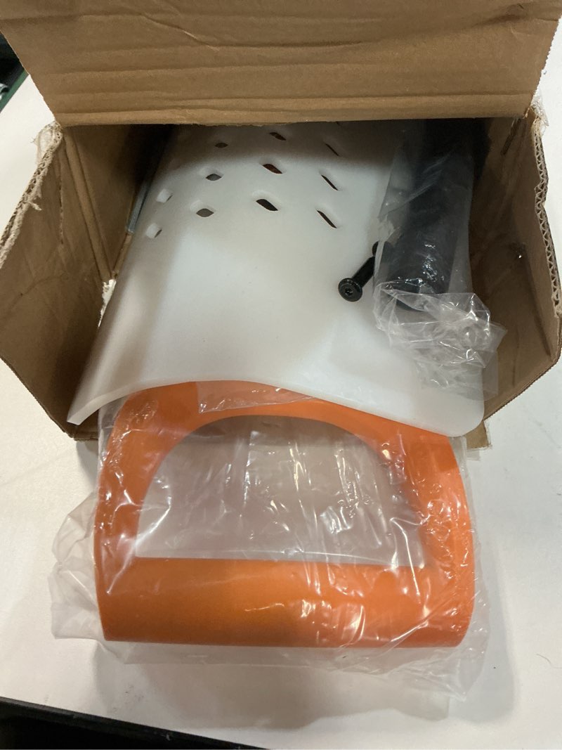 Condition photo showing Good Condition for 36 Inch Heavy Duty Snow Pusher, Extra Wide Snow Shovel for Driveway, Sidewalk, Patio, Deck & Doorway Snow Removal, Ergonomic Back Saver Snow Plow with UHMW-PE Blade, Non-Slip Grip Handle